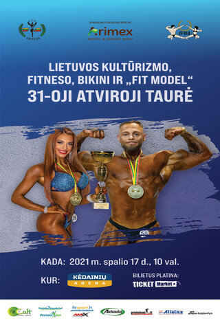 Lietuvos kultūrizmo, fitneso, bikini ir „FitModel“ 31 – oji atviroji Taurė 2021