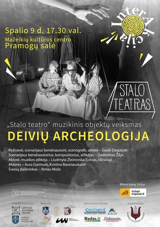 Muzikinis objektų veiksmas „Deivių archeologija“