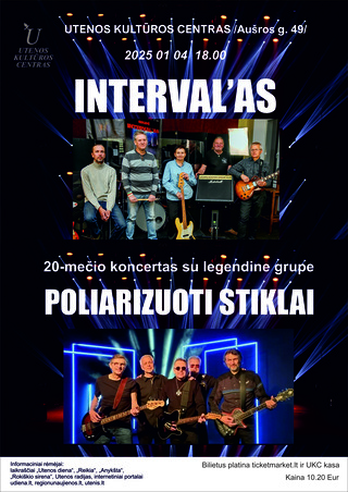 Grupės „Interval’as“ koncertas