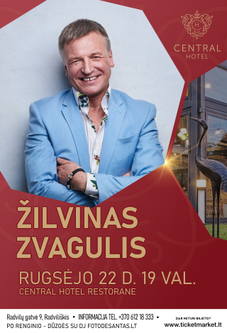 Muzikinis vakaras. ŽILVINAS ŽVAGULIS
