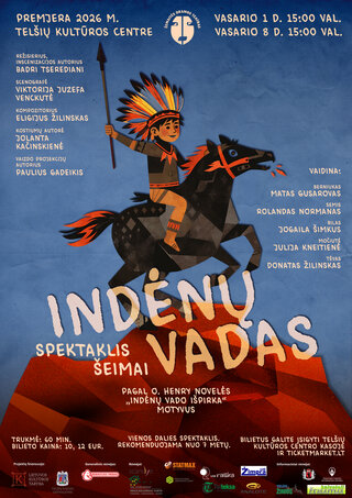 PREMJERA | Spektaklis šeimai „Indėnų vadas“