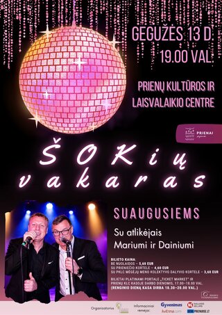 Šokių vakaras suaugusiems