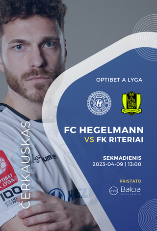 Optibet A lyga: FC Hegelmann x FK Riteriai