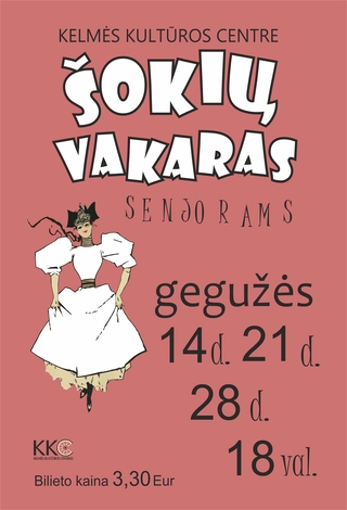 Šokių vakaras senjorams