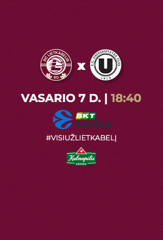 NAUJA DATA | 7bet-Lietkabelis - Klužo Napokos „U-BT“ (Rumunija)