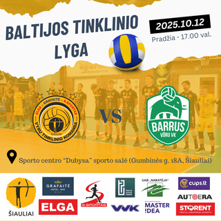 Baltijos tinklinio lyga | Šiaulių 