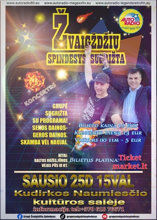 ŽVAIGŽDŽIŲ SPINDESYS sugrįžta
