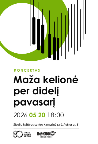 Koncertas „Maža kelionė per didelį pavasarį“