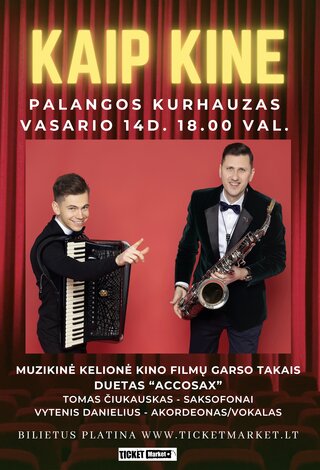 Muzikinė kelionė kino filmų garso takais 