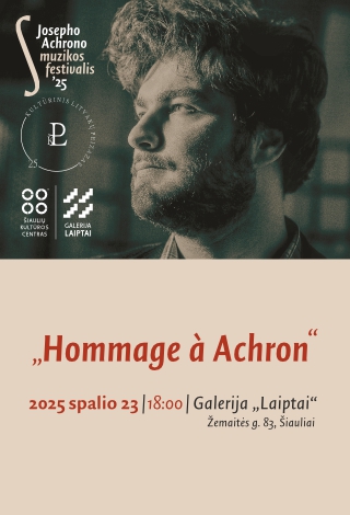 Koncertas „Hommage à Achron“