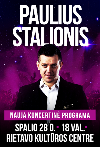 Paulius Stalionis. Nauja koncertinė programa