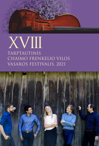 XVIII TARPTAUTINIS CHAIMO FRENKELIO VILOS VASAROS FESTIVALIS. „ASTOR PIAZZOLLA. TANGO NUEVO“. ANSAMBLIO „NORTANGO“ (ESTIJA) KONCERTAS CHAIMO FRENKELIO VILOS PARKE, ŠIAULIUOSE