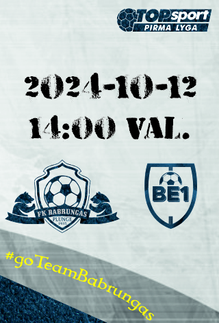 FK Babrungas v Be1