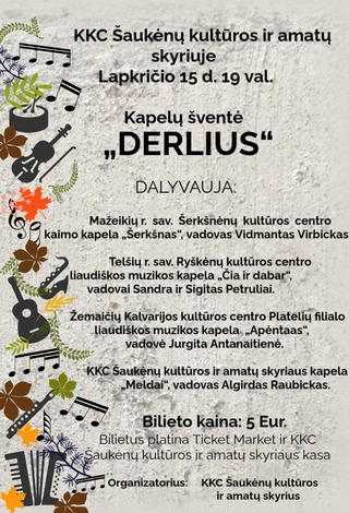 Kapelų šventė ,,Derlius“