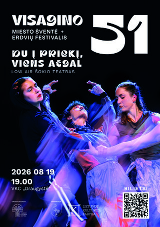 Du į priekį, viens atgal  | Low Air | Visagino erdvių festivalis 2026
