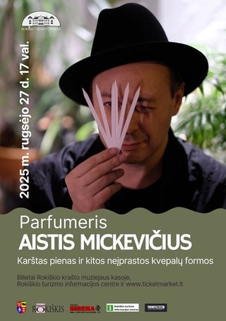 Parfumeris Aistis Mickevičius. Karštas pienas ir kitos neįprastos kvepalų temos