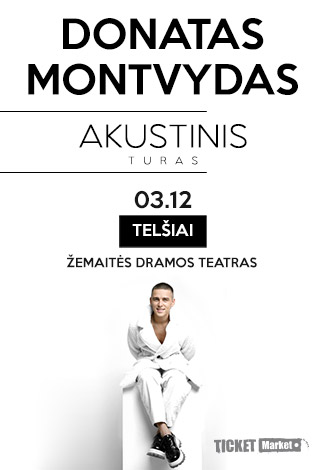 DONATAS MONTVYDAS AKUSTINIS TURAS