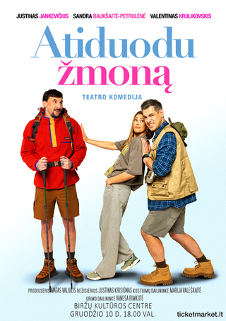 Teatro komedija "Atiduodu žmoną" | N-13 | Biržai