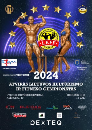 XXIV Atviras Lietuvos kultūrizmo ir fitneso čempionatas 2024