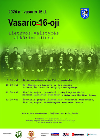Vasario 16-oji Lietuvos valstybės atkūrimo diena