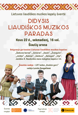 NEĮVYKS | Didysis liaudiškos muzikos paradas