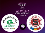 UEFA Womens Šešiolikfinalis: GINTRA-UNIVERSITETAS - AC SPARTA PRAHA