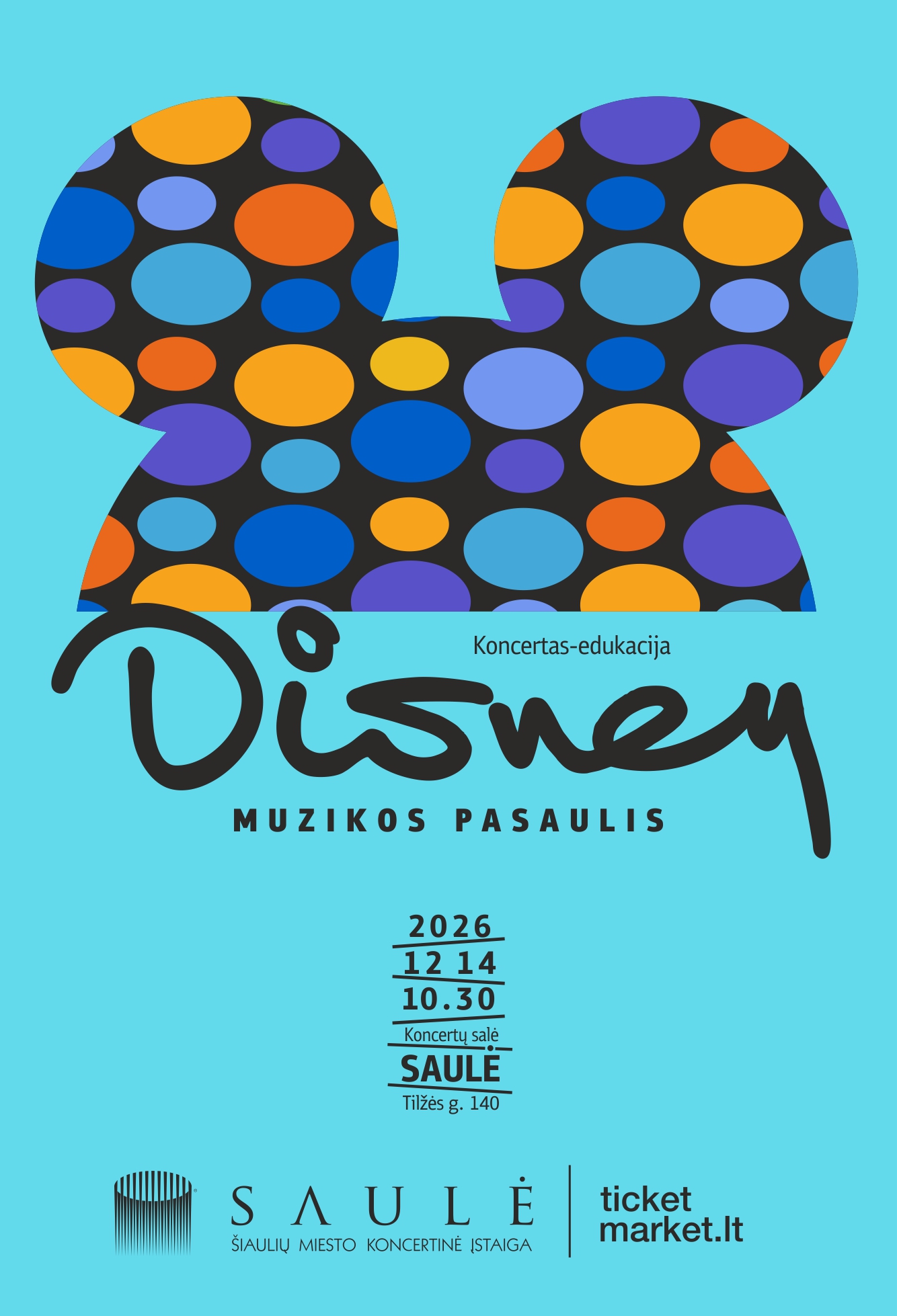 „DISNEY“ muzikos pasaulis | Koncertas-edukacija