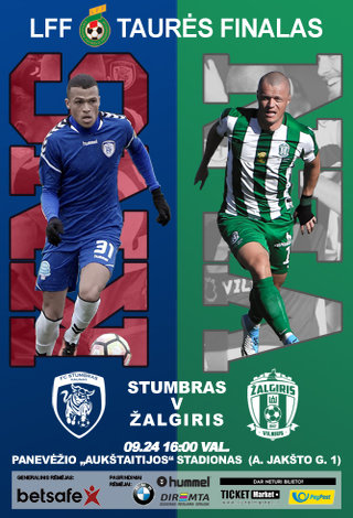 LFF taurės finalas: Stumbras - Žalgiris