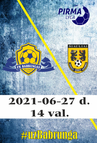 FK Babrungas - FA Šiauliai