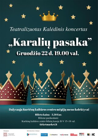 Teatralizuotas Kalėdinis koncertas “Karalių pasaka”