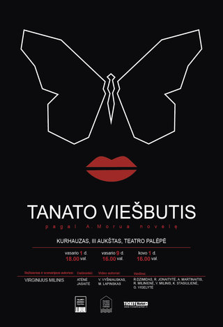 „Grubusis” teatras pristato pagal Andrė Maurois novelę „Tanato viešbutis“