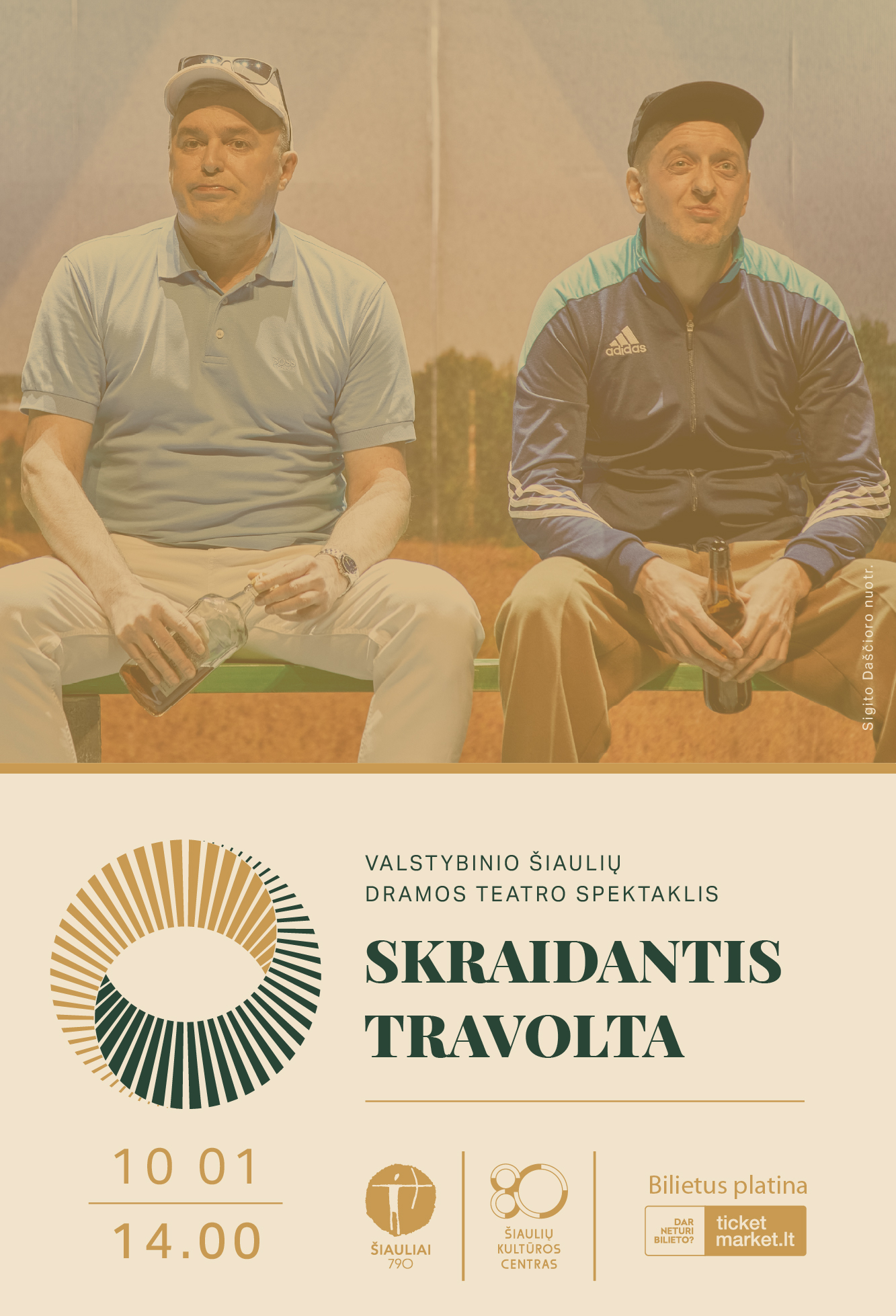 Valstybinio Šiaulių dramos teatro spektaklis „Skraidantis Travolta“