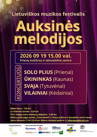 Lietuviškos muzikos festivalis AUKSINĖS MELODIJOS