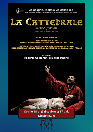 Teatro „Compagnia Teatrale Costellazione“ spektaklis „Katedra“ (Formia, Italija)