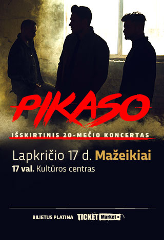 Išskirtiniai PIKASO 20-mečio koncertai