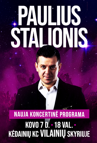 Paulius Stalionis. Nauja koncertinė programa