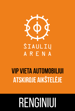 VIP vieta automobiliui | Vienam renginiui