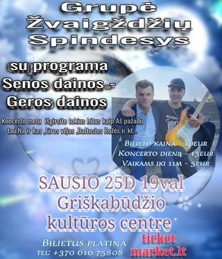 ŽVAIGŽDŽIŲ SPINDESYS sugrįžta