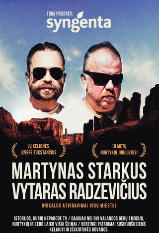 Martynas Starkus ir Vytaras Radzevičius. Kelioninio humoro vakaras