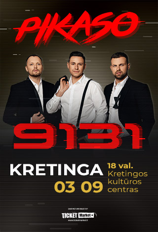 PIKASO koncertinis turas 9131 | Kretinga