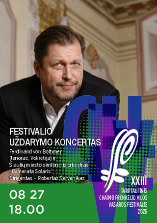 XXIII tarptautinio Chaimo Frenkelio vilos vasaros festivalio uždarymo koncertas