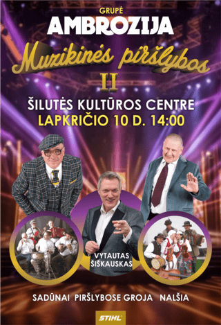 Grupė AMBROZIJA. MUZIKINĖS PIRŠLYBOS 2