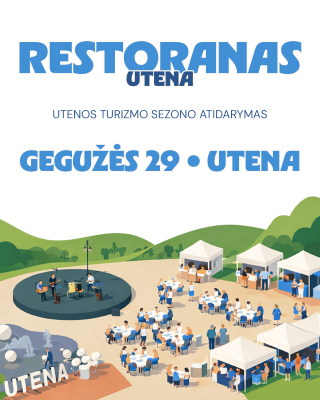 Utenos turizmo sezono atidarymas „Restoranas Utena“
