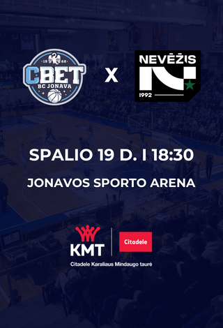 KMT: Jonavos CBET - Nevėžis