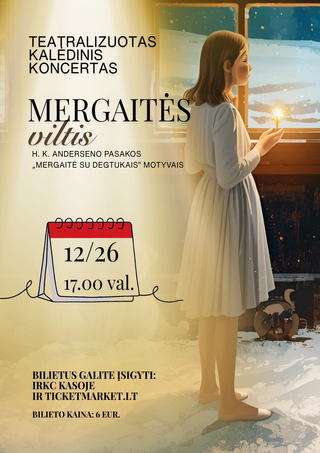 Teatralizuotas koncertas „Mergaitės viltis“