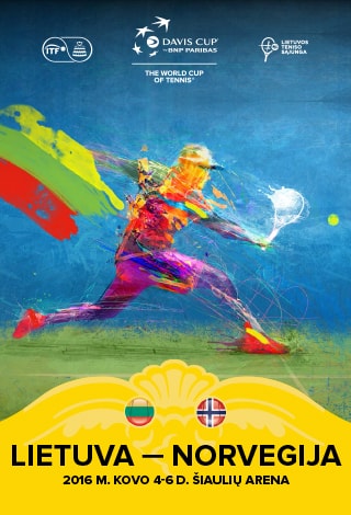 Davis Cup by BNP Paribas: Lietuva - Norvegija | 2 diena | Tenisas