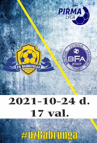 FK Babrungas - Baltijos Futbolo Akademija