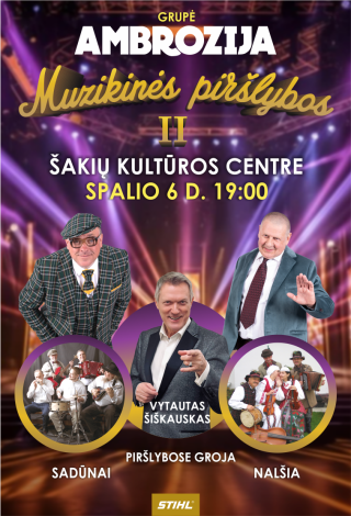 Grupė AMBROZIJA. MUZIKINĖS PIRŠLYBOS 2