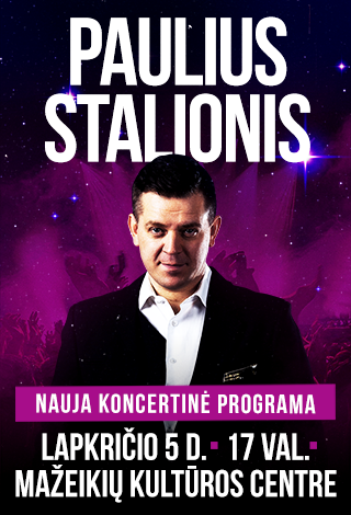 Paulius Stalionis. Nauja koncertinė programa