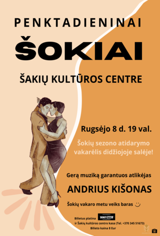 PENKTADIENINIAI ŠOKIŲ VAKARAI